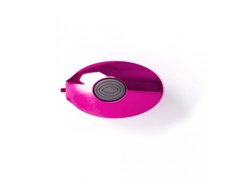 WETBRUSH POP&GO METALLIC SULENKIAMAS PLAUKŲ ŠEPETYS SU VEIDRODĖLIU Rožinė spalva